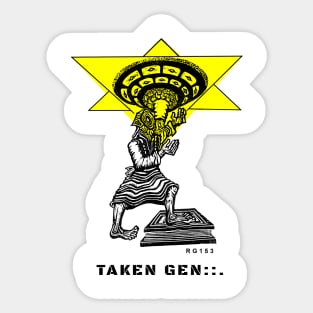 Taken Genesis 5, Enoch and the UFO Sticker